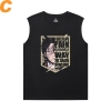 Hot Topic Anime Shirts Attack on Titan Sleeveless Shirts For Mens Online