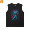 Chủ đề nóng Anime Shirts Tấn công trên Titan Men Sleeveless Tshirt