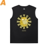 Quality Tshirt Pokemon Black Sleeveless Shirt Men