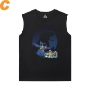 Lilo Stitch Shirt Quality Mens T Shirt Without Sleeves