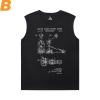 Instrumento musical Tees Hot Topic Rock Black Sleeveless T Shirt