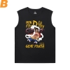 Anime One Piece Round Neck Sleeveless T Shirt Quality Tee