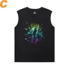 Cool Shirts Anime One Piece Sleeveless Round Neck T Shirt