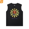 Anime One Piece Tee Shirt Personalised Sleeveless Crew Neck T Shirt