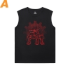 One Piece Black Sleeveless T Shirt Mens Anime Quality T-Shirts