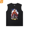 One Piece T-shirts Anime Bomuld T shirt uden ærmer