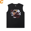 One Piece T-shirts Anime Bomuld T shirt uden ærmer