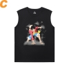 Cotton Shirts Anime One Piece Sports Sleeveless T Shirts