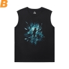 Cotton Shirts Anime One Piece Sports Sleeveless T Shirts