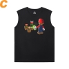 Mario Tee Cotton Sleeveless Wicking Camisetas