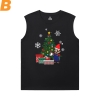 Mario Tees Cool Round Neck Sleeveless T Shirt