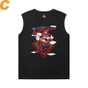 Camisetas legais Mario Preto Sem Mangas Camiseta Mens