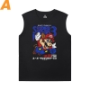 Mario T-Shirts Hot Topic Preto Mangas sem Mangas Homens