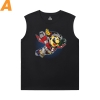 Cotton Tshirts Mario Sleeveless T Shirt Mens Gym