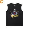 Süper Kahraman Tshirt Adalet Ligi Superman Kolsuz T Shirt Erkekler Spor Salonu için