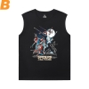 Marvel Spiderman Tee The Avengers Mens T Shirt Without Sleeves