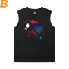 Marvel Spiderman T-Shirt The Avengers Sleeveless Cotton T Shirts