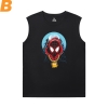 Spiderman Shirt Marvel The Avengers Sleeveless T Shirts Men'S For Gym