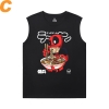 Japanese Style Sleeveless T Shirts Men'S For Gym Hot Topic Chic Shirt