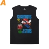 Guardians of the Galaxy Men'S Sleeveless Graphic T Shirts Marvel The Avengers Groot Tees