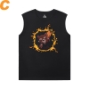 Guardians of the Galaxy Tees Marvel The Avengers Groot Sleeveless Tshirt For Men