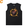 Guardians of the Galaxy Tees Marvel The Avengers Groot Sleeveless Tshirt Đối với nam giới