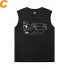 Hot Topic F1 Shirts Racing Car Sleeveless T Shirt Schwarz