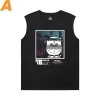 Doraemon Sleeveless Shirts Mens Chất lượng Cat Tee Shirt