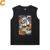 Gundam Men'S Sleeveless T Shirts For Gym Vintage Anime T-Shirts