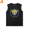 Japanese Anime Tshirt Gundam Mens Graphic Sleeveless Shirts