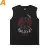 Gundam Mens Designer Sleeveless T Shirts Anime Tee Shirt