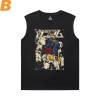 Gundam T-Shirt Japanese Anime Sleeveless T Shirt Mens Gym