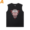 Gundam Mens Sleeveless Sports T Shirts Vintage Anime Tees