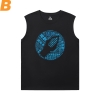WOW Basketball Sleeveless T Shirt Blizzard Tee Shirt