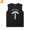 Minecraft Sleeveless Tshirt Men Camiseta Creeper Personalizada