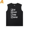Quality Creeper Tshirts Minecraft Men'S Sleeveless T Shirts For Gym