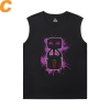 Minecraft Sleeveless Tshirt Men Camiseta Creeper Personalizada