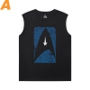 Star Trek Mens Oversized Sleeveless T Shirt Cotton Tee Shirt