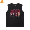 Cool Shirts Anime Demon Slayer Men Sleeveless Tshirt