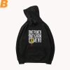 Anime japonês One Punch Man Moletom Preto Hoodie