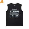 Xe Tee Shirt cá nhân jeep Wrangler giá rẻ sleeveless T Shirts