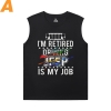 T-shirt uomo auto senza maniche T-shirt Jeep Wrangler personalizzate