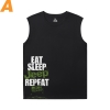 Car Sleeveless Wicking Camisetas Algodão Jeep Wrangler Shirt