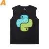 Geek Programmer Men'S Sleeveless Graphic T Shirts Cotton Tee