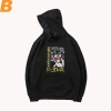 Masked Rider trùm đầu sweatshirt Vintage Anime Cá nhân hoodies