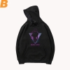 Áo thun hoodie darling trong chiếc áo khoác trùm đầu Franxx