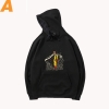 Áo khoác đen Nhật Bản Anime Một Punch Man Hoodie