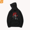 Áo khoác đen Nhật Bản Anime Một Punch Man Hoodie