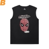 Marvel Spiderman Mens Sleeveless T Shirts The Avengers Tee
