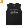 Harry Potter Tees Bumbac Men's Sleeveless Graphic T Shirts Harry Potter Tees Bumbac Men's Sleeveless Graphic T Shirts Harry Potter Tees Cot